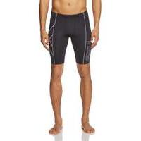 2xu Compression Shorts - Men Black Silver Logo /s