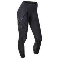 2xu Elite Mcs Compression Tights - Women Black/black Logo /compression Clothing /m