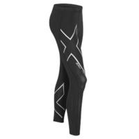 2XU Hyoptik Compression Tights - Mens - Black/Silver Reflective