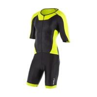 2xu x vent full zip trisuit men mt4355d blacklime punch