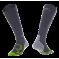 2XU - Womens Recovery Compression Socks G2 Titanium/Grey M