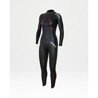 2XU - Womens Race Wetsuit Black/Barberry S