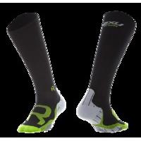 2xu womens recovery compression socks g2 blackgrey s