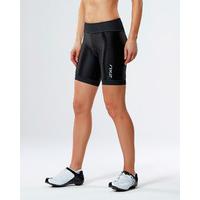 2XU - Womens X-Vent Tri Shorts 7 Black/Black XS