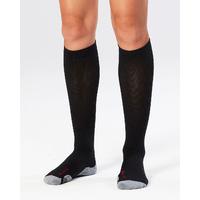 2xu womens compression recovery socks blackblack xs