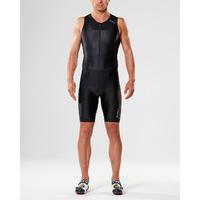 2XU - X-Vent Front Zip Trisuit Black/Black S