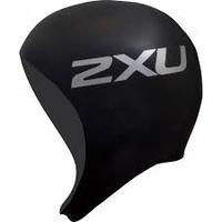 2xu neoprene swim cap blackblack lxl