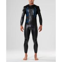 2XU - Mens A:1 Active Wetsuit Black/Colbalt Blue MS