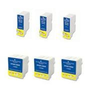 3 x (T036) Black and 3 x (T037) Colour Compatible Cartridges