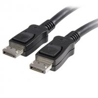 3 ft DisplayPort Cable with Latches - M/M