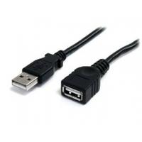 3 ft Black USB 2.0 Extension Cable A to A - M/F