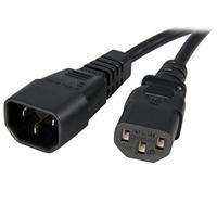 3 ft standard computer power cord extension c14 to c13