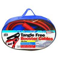 3 m Tangle Free Booster Cables X HD Clip 280 Amp for up to 1800cc