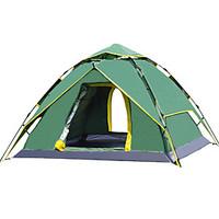 3 4 persons tent double fold tent one room camping tent 1500 2000 mm f ...