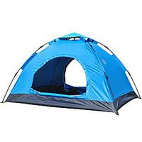 3-4 persons Tent Single Automatic Tent One Room Camping Tent 1000-1500 mm Fiberglass OxfordMoistureproof/Moisture Permeability Waterproof