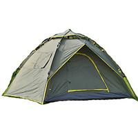3-4 persons Tent Double Automatic Tent One Room Camping Tent 1500-2000 mm Fiberglass OxfordMoistureproof/Moisture Permeability Waterproof