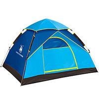 3-4 persons Tent Double Automatic Tent One Room Camping Tent 1500-2000 mm FiberglassMoistureproof/Moisture Permeability Waterproof
