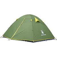3 4 persons tent double fold tent one room camping tent 2000 3000 mm o ...