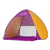 3-4 persons Tent Single Automatic Tent One Room Camping Tent Stainless Steel Portable-Camping Traveling