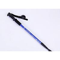 3 Nordic Walking Poles 1 pcs 110cm (43 Inches) Damping Foldable Light Weight Adjustable Fit Aluminum Alloy 6061Camping Hiking Traveling