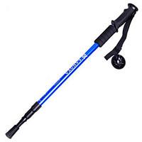 3 Nordic Walking Poles 1 pcs 135cm (53 Inches) Damping Foldable Light Weight Adjustable Fit Aluminum Alloy 6061Camping Hiking Traveling