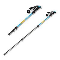 3 Nordic Walking Poles 1 pcs 135cm (53 Inches) Damping Foldable Light Weight Adjustable Fit Aluminum AlloyCamping Hiking Traveling