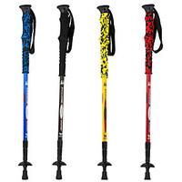 3 Nordic Walking Poles 1 pcs 135cm (53 Inches) Damping Foldable Light Weight Adjustable Fit Aluminum AlloyCamping Hiking Traveling