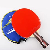 3 Stars Ping Pang/Table Tennis Rackets Ping Pang Wood Long Handle Pimples