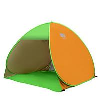 3-4 persons Tent Single Automatic Tent One Room Camping Tent Stainless Steel Portable-Camping Traveling
