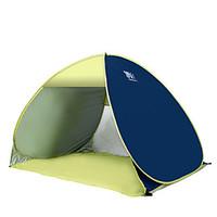 3-4 persons Tent Single Automatic Tent One Room Camping Tent Stainless Steel Portable-Camping Traveling