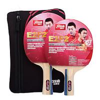 3 Stars Ping Pang/Table Tennis Rackets Ping Pang Wood Long Handle Short Handle Pimples