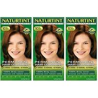 3 pack naturtint hair dye 5c light copper chestnut 135ml 3 pack bundle