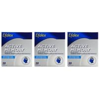 3 pack efamol efalex active memory 30s 3 pack bundle