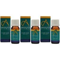 (3 Pack) - A/Aromas Clary Sage Oil | 10ml | 3 Pack - Super Saver - Save Money