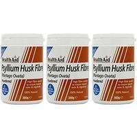 3 pack healthaid psyllium husk fibre 300g 3 pack bundle