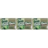 (3 Pack) - Go Go/G Gogo Guarana Buzz Gum | 24 X 10 Piee Piece | 3 Pack - Super Saver - Save Money
