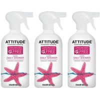 (3 PACK) - Attitude - Daily Shower | 800ml | 3 PACK BUNDLE