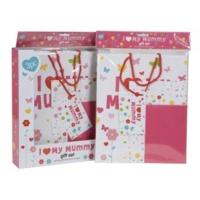 3 piece mummy gift set with gift bag paper tissue