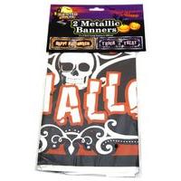 3 Ft Foil Halloween Banners