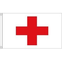 3 x 2 red cross flag
