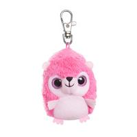 3 pink yoohoo friends hedgie hedgehog keyclip