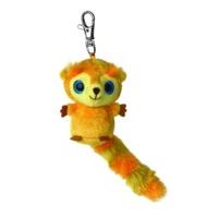 3 yoohoo friends sunny golden tamarin lion mini key clip