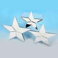 3 Piece Mirrored Star Set