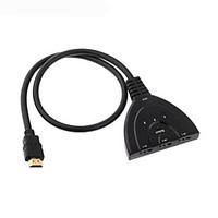 3 Port HDMI Intelligent Auto Switch Switcher 1 to 3 HDMI Splitter