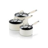 3 piece aluminium saucepan set