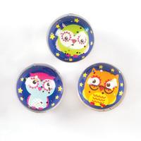 3 Little Owls Glitter Jet Balls (Pack of 30)