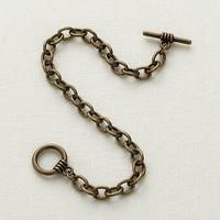 3 Bronze­colour Metal Charm Bracelets