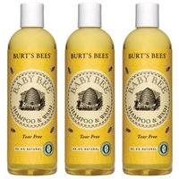 3 pack burts bees baby bee shampoo wash 8 ounce 3 pack bundle