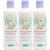 3 pack earth friendly baby calming lavender body lotion 250ml 3 pack b ...