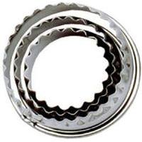 3 pack of crinkle pastry cutters